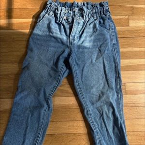 PACSUN waffle waist denim jeans